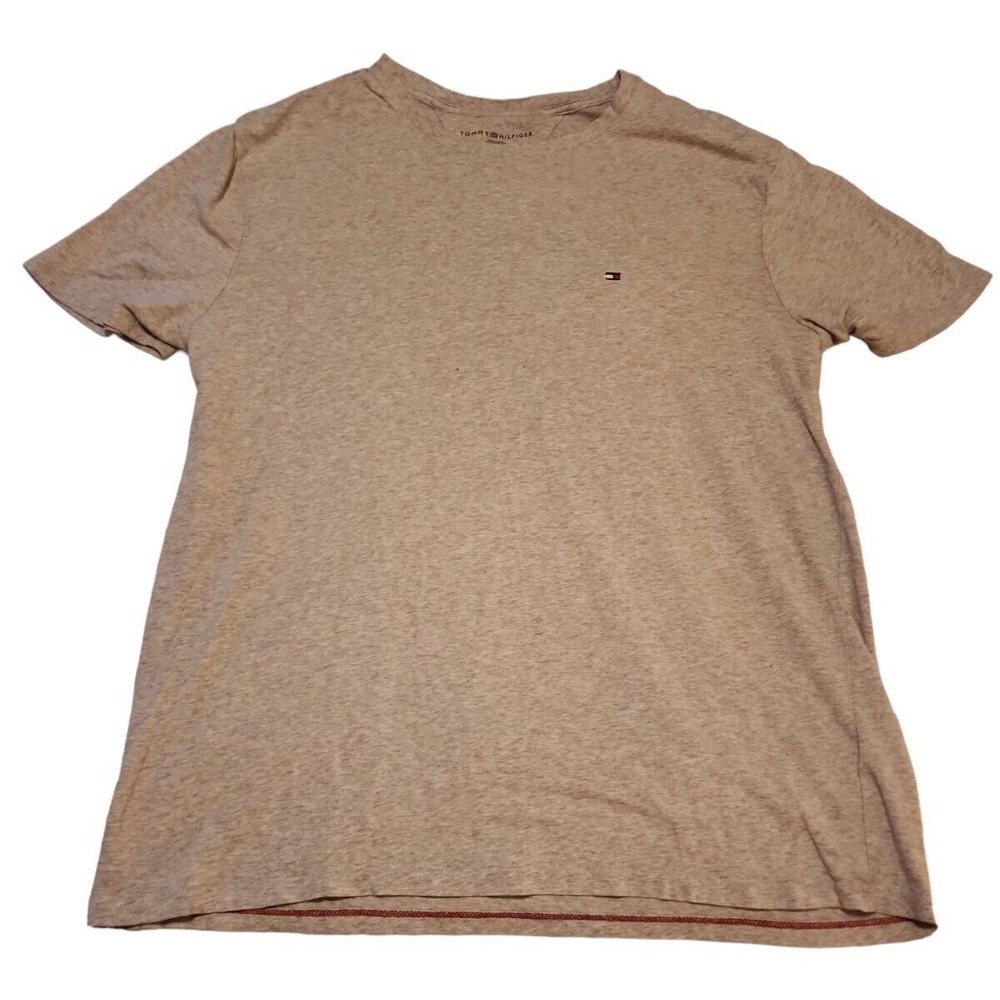 Tommy‎ Hilfiger T-Shirt Crew Neck Short Sleeve Casual Logo Tee